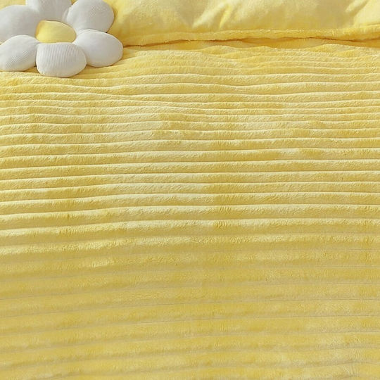 Pucioasa Cocolino Διπλή 200x230εκ. Yellow Pucioasa Cocolino Διπλή 200x230εκ. Yellow