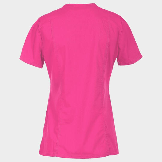 Cherokee WWWE610 Women's Pink Medical Blouse