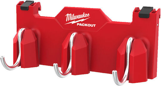 Suport lateral Milwaukee Packout cu 3 cârlige 4932498650