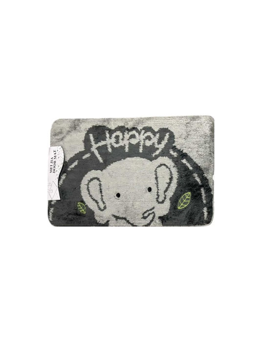 Bath Mat 915626_g Grey Elephant 50x80cm
