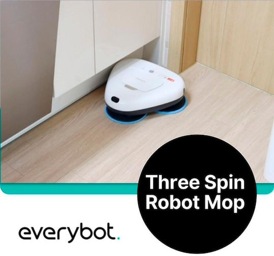 Everybot TS300 Aspirator Robot cu Navigare cu Senzori Albă