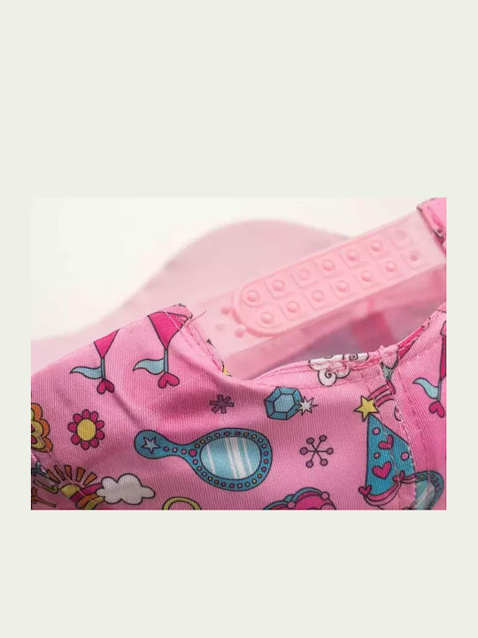 Kids' Hat Jockey Fabric Fuchsia