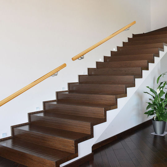 Stainless Steel Beech Balustrade Relaxdays 100cm