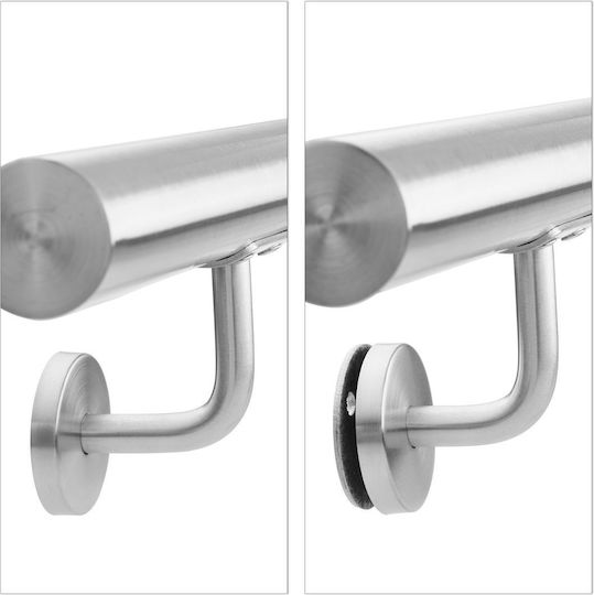 Balustradă din oțel inoxidabil Relaxdays Argintiu 100cm