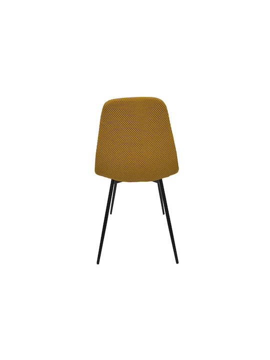 Atom Stühle Speisesaal Gelb 1Stück 44x54x86cm