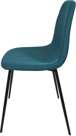 Atom Scaune Sala de mese Albastru 1buc 44x54x86buc