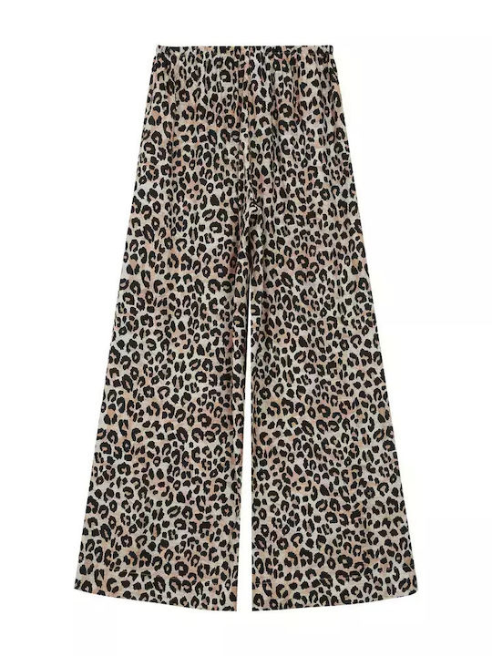 Damen Stoff Hose Beige