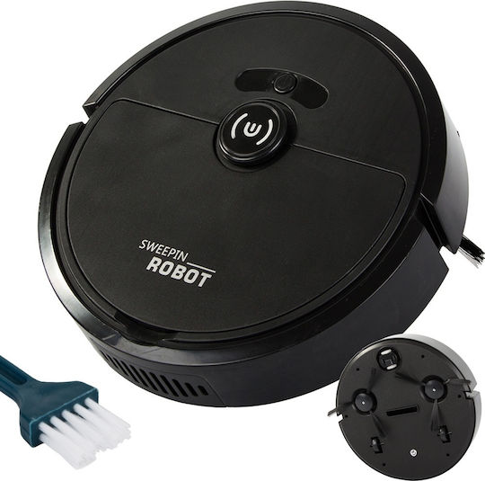 Verk Group Robot Vacuum Cleaner with Sensor Navigation Black