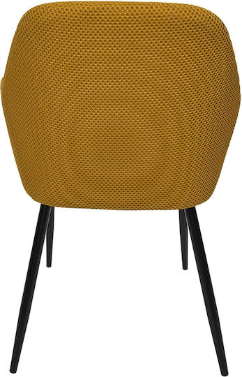 Atomic Scaune Sala de mese Galben 1buc 59x55.7x85buc