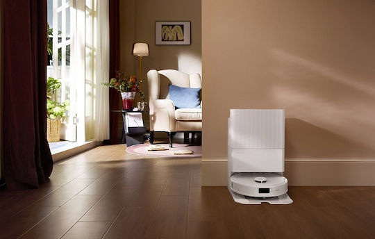 Roborock Qrevo 5ae Прахосмукачка Робот с Лазерно Картографиране и Всмукателна Мощност 12000Pa Бяла