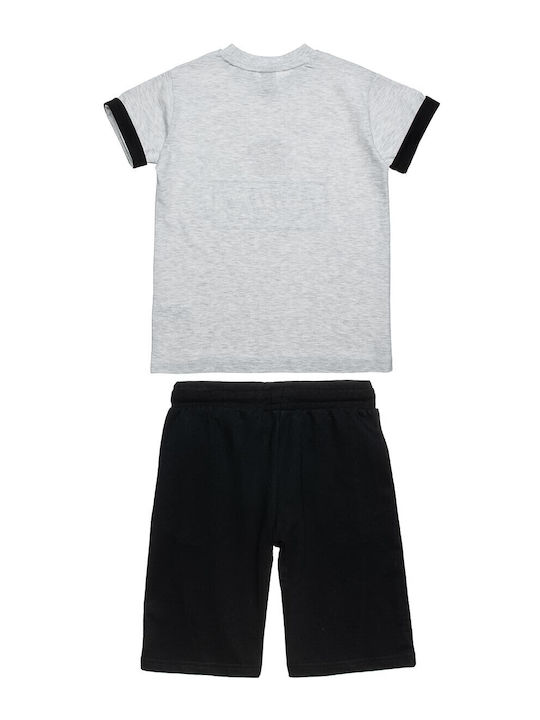 Kids' Set with Shorts Summer 2pcs Gray