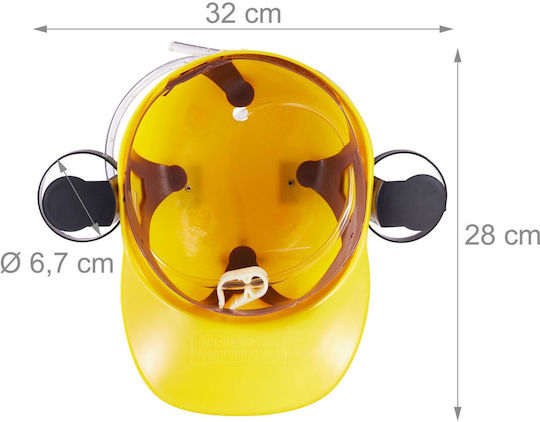 Yellow Beer Drinking Cap Relaxdays