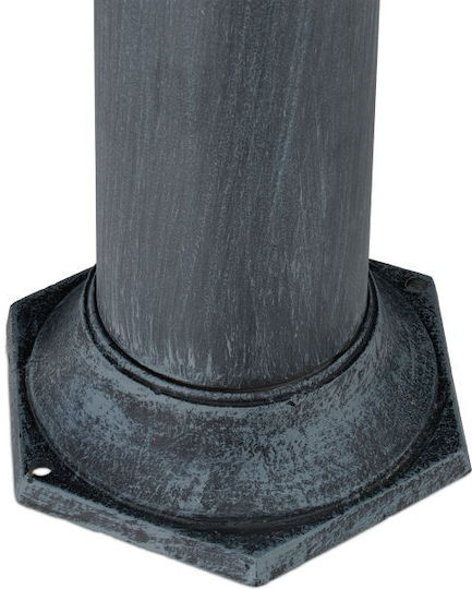 Fântână de Grădină Antică din Fontă cu Robinet Auriu Relaxdays Dimensiuni Aprox. 84 X 21,5 X 25 Cm