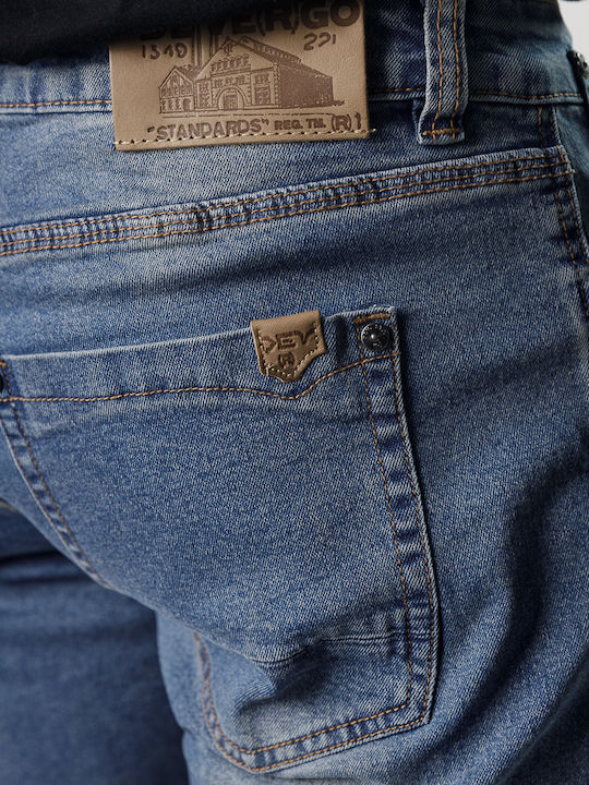Frank Ανδρική Βερμούδα Washed Blue