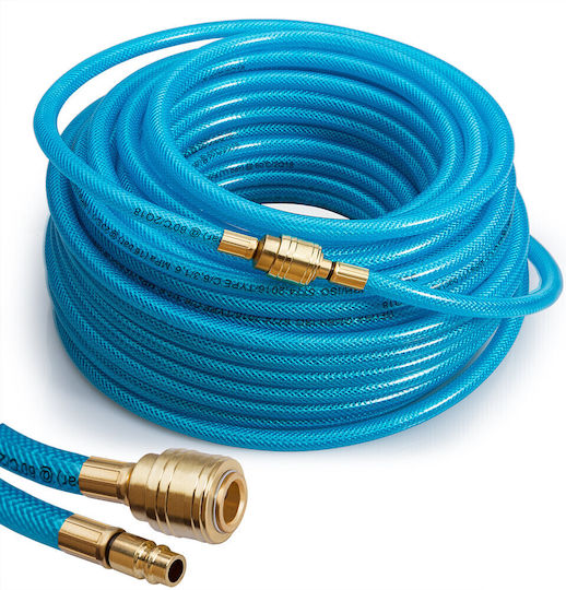 Compressed Air Hose Quick Coupling Fitting 12 Mm 15 Bar 30 M