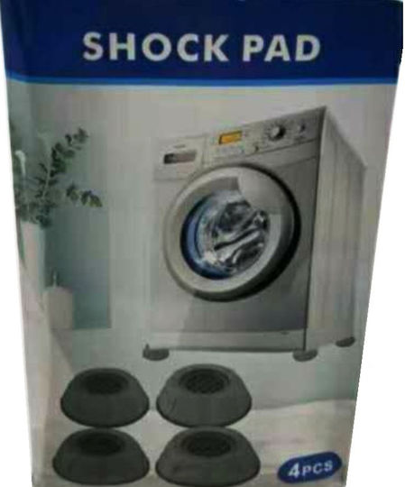 81001ANV55BK Anti-Vibration Pads For Washer/Kitchen made of Plastic 4pcs