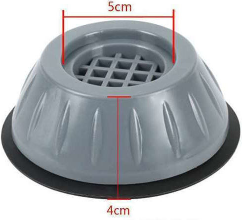 81001ANV55BK Anti-Vibration Pads For Washer/Kitchen made of Plastic 4pcs