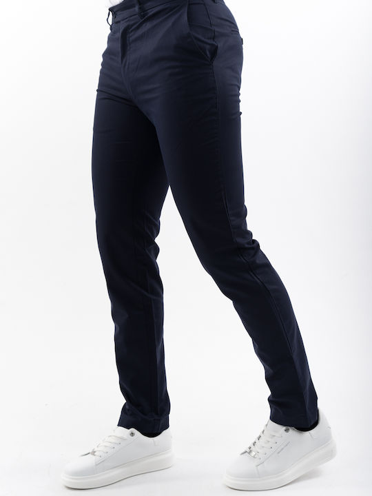 Men's Trousers Chinos Blue