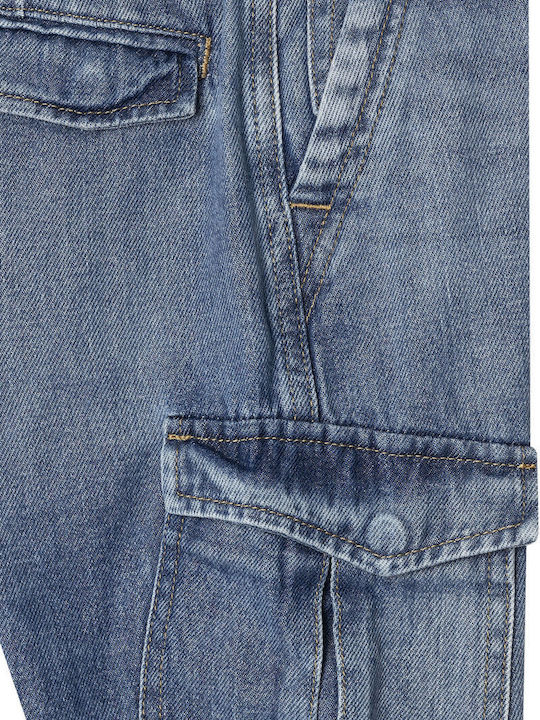 Șort/Salopetă Copii din Material Textil Denim