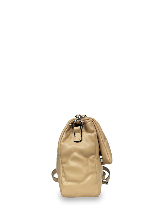 Flap Women's Bag Beige