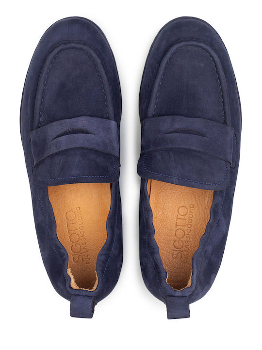 Men's Moccasins Blue