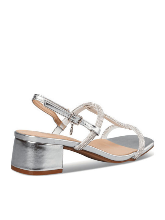 Sandalen Silber