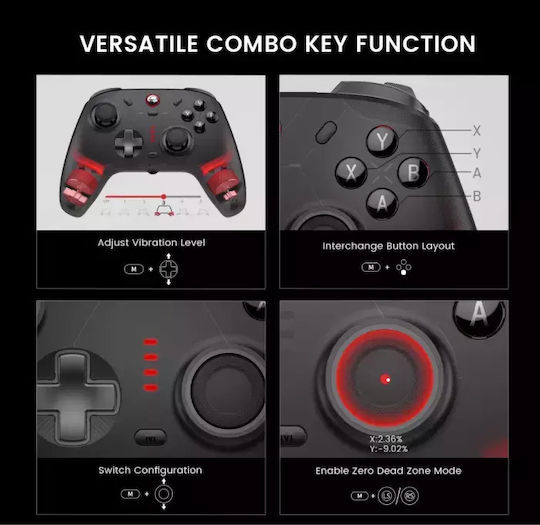 Gamesir Cyclone 2 Wireless Gamepad for Android / PC / Switch / iOS Phantom Black