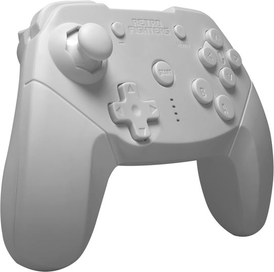 Retro-Fighters Brawler64 Безжичен Контролер за PC Switch Бял