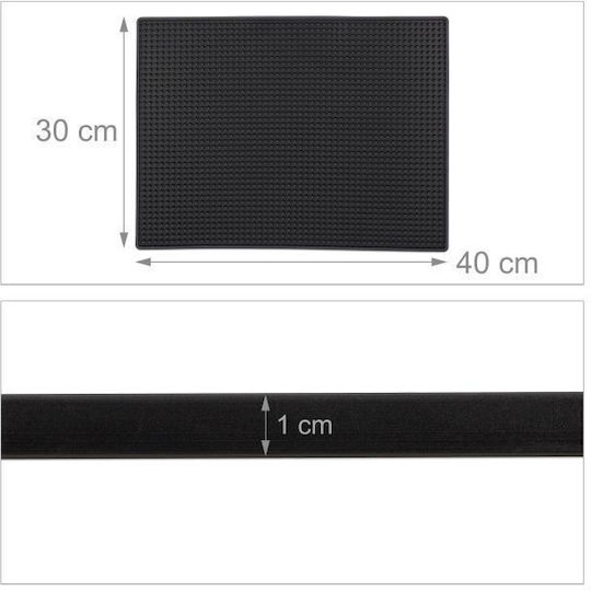 Relaxdays Bar Mat with Dimension 30x30x30cm