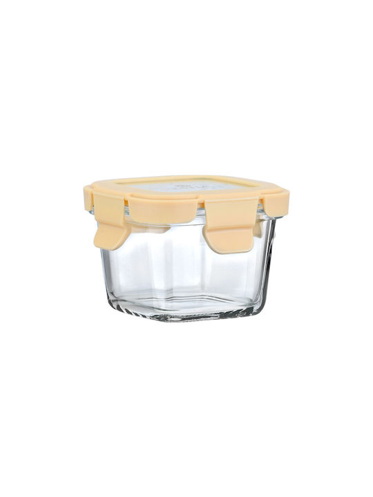 Estia Microwave Glass Lunch Box Click&Seal Ivory 160ml