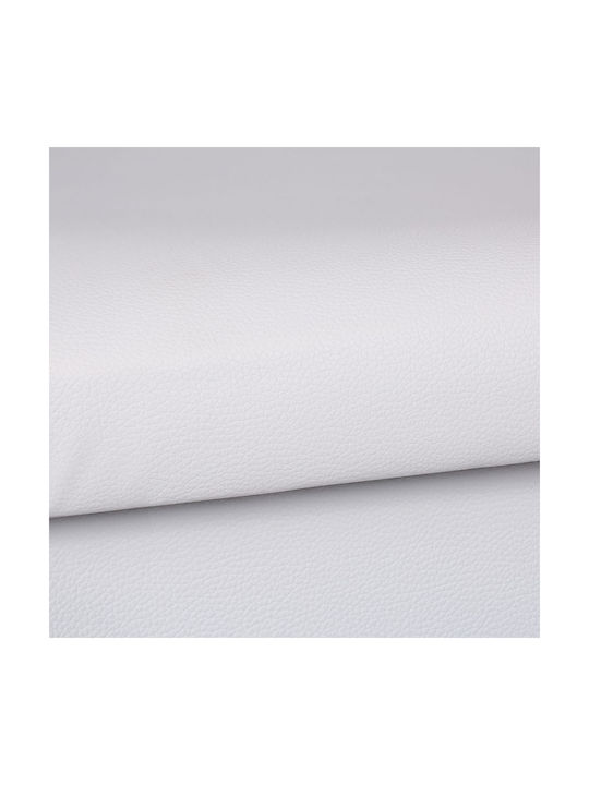 Scaune Camera de zi Cu spațiu de depozitare Tapițat cu Piele Ecologică Alb 37.5x76.5x38.5buc