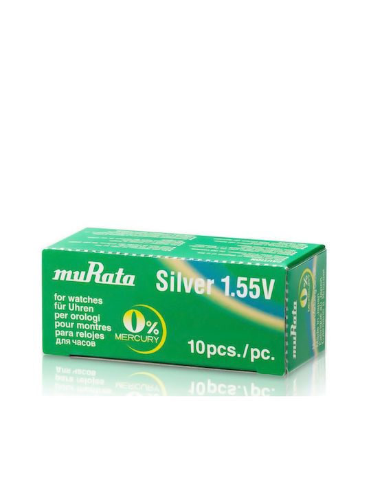 Murata Batterien Silber-Oxid für Uhren 1.55V 10Stück