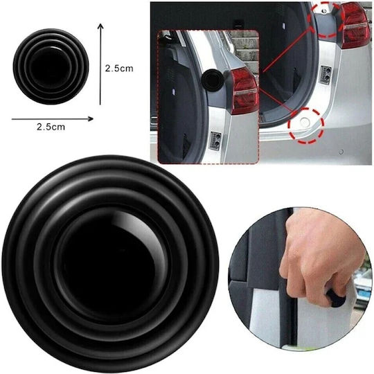 Anti-Vibration Silicone Stickers for Car Doors, Hood & Trunk Set of 10 Pcs Tc-240