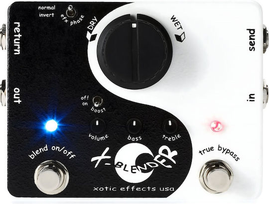Xotic X Blender Πετάλι Booster Ηλεκτρικής Κιθάρας και Ηλεκτρικού Μπάσου
