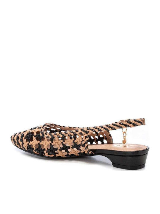 Damen Ballerinas in Beige Farbe
