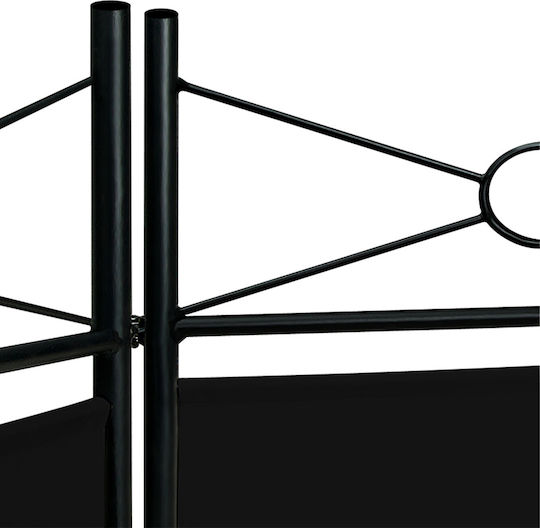 Paravan de Cameră Negru 180 X 163 Cm