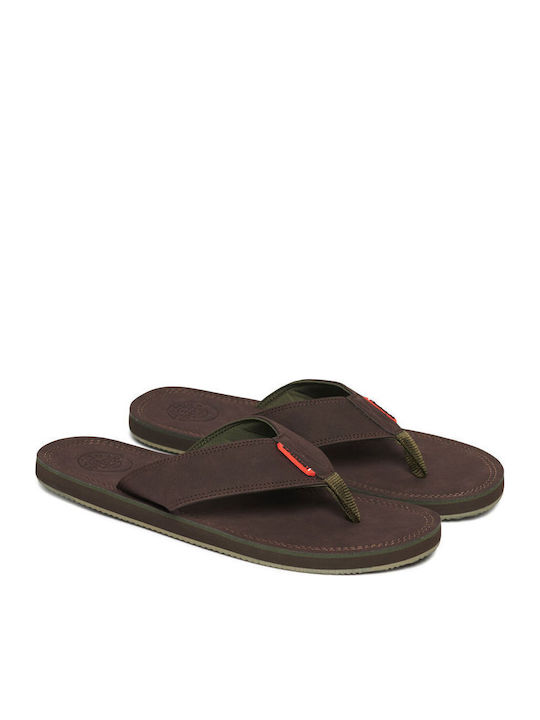 Men's Flip Flops Brown