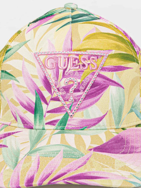 Guess Hat W5gz16wegd0 Guess P8fy-tropical Escape Print