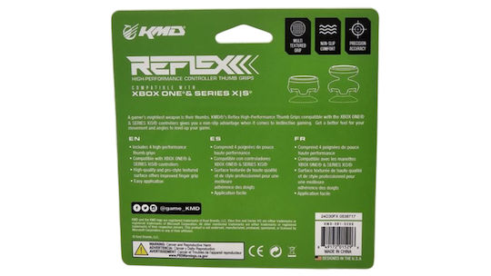 Kmd Kmd Reflex Thumb Grips pachet de 4 accesorii pentru Xbox One Xbox Series S Xbox Series X
