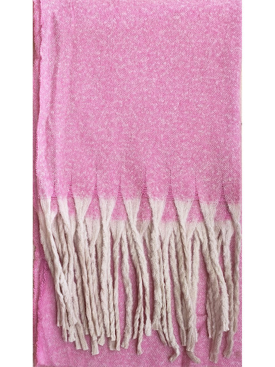 Women's Wool Scarf Pink