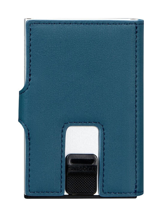 Alu Fit Herren Geldbörse Karten Blau
