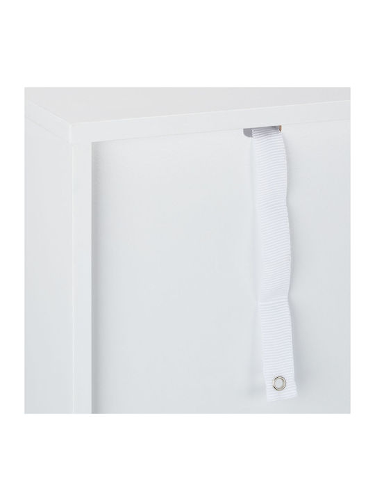 Comodă pentru copii Alb cu 3 sertare 75x80x40buc