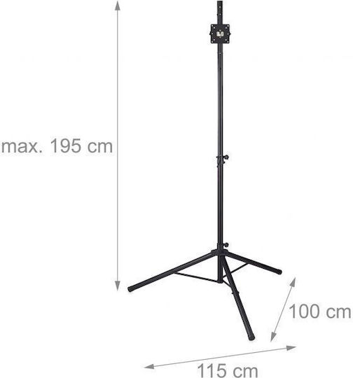 Joc de Darts Relaxdays Trepied Negru 115 X 100 Cm