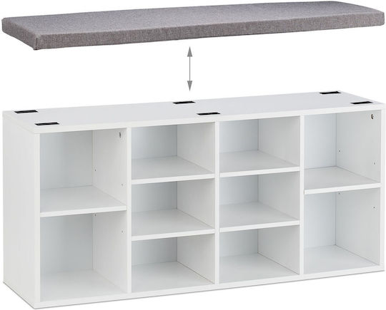 Έπιπλο Εισόδου με Παπουτσοθήκη & Παγκάκι 104x30x52.5εκ. Έπιπλο Εισόδου με Παπουτσοθήκη & Παγκάκι 104x30x52.5εκ.