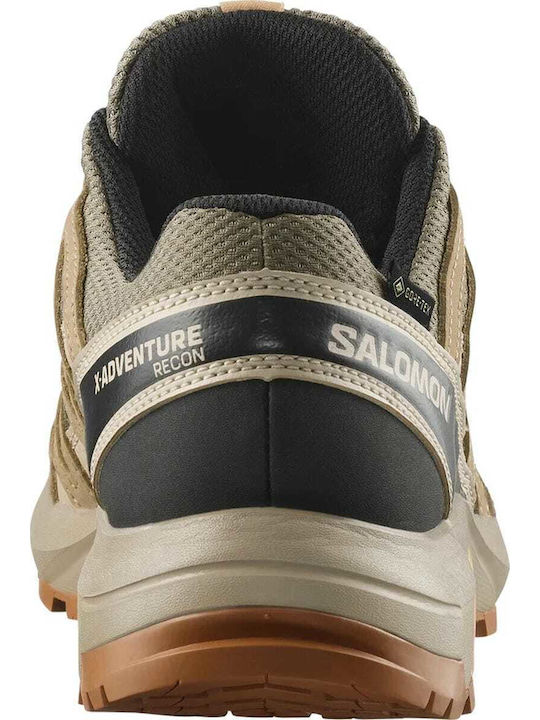 Salomon X-adventures Recon Γυναικεία Ορειβατικά Παπούτσια Αδιάβροχα με Μεμβράνη Gore-Tex Ροζ