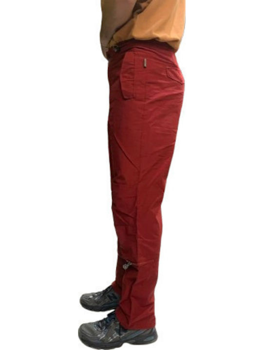 Woodland Lang Hose Wandern Rot