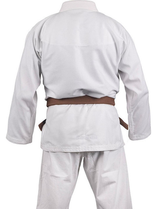 Okami Ανδρική Ζακέτα Brazilian Jiu Jitsu Λευκή