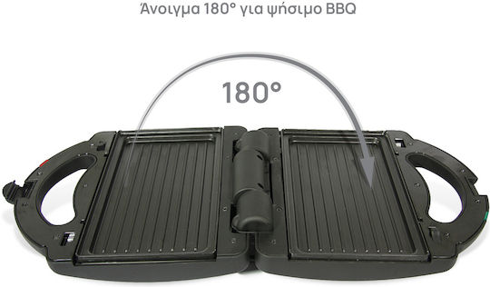 Gruppe TXS 886 C Sandwich Maker with Removable Plates for for 2 Sandwiches Sandwiches 750W Inox