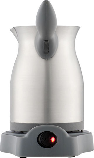Gruppe JKT 600S1 Electric Greek Coffee Pot 800W with Capacity 300ml Silver