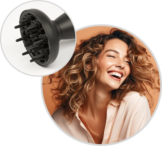 Girmi Hair Dryer Turbo with Diffuser 2400W